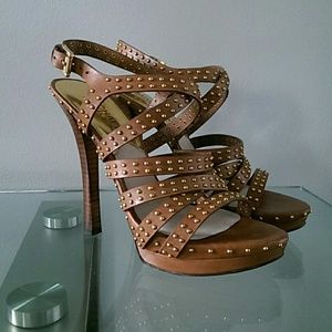 Michael Kors ST13L studded, strappy sandals